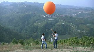 Un palloncino a tutela del vino e del territorio