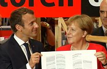 Macron in Frankfurt: "Wer heute in Europa eine Vision hat, braucht nicht zum Arzt"