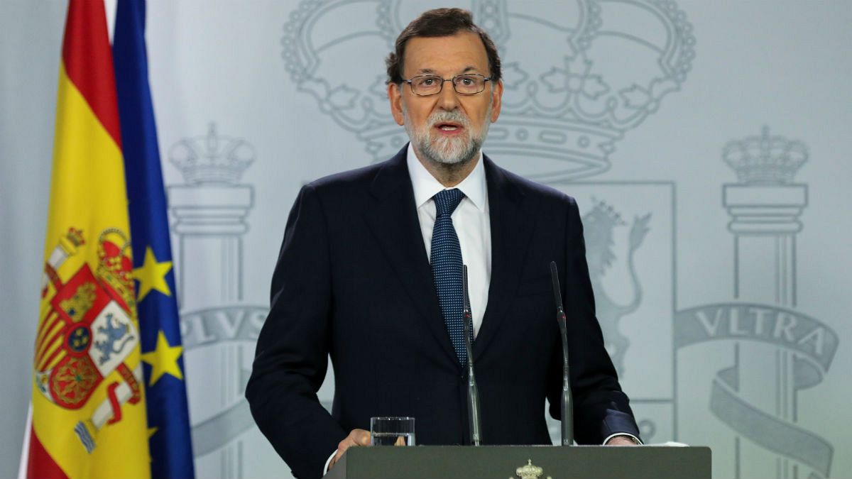 [Pressekonferenz] Rajoy reagiert nach Puigdemont-Rede