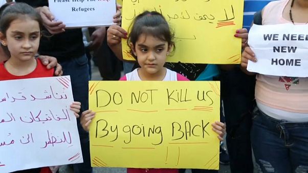 مسيحيو العراق في لبنان يرفضون العودة إلى بلادهم مسيحيو العراق في لبنان يرفضون العودة إلى بلادهم