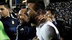 بالفيديو: ميسي يرقص فرحة لتأهل منتخب بلاده