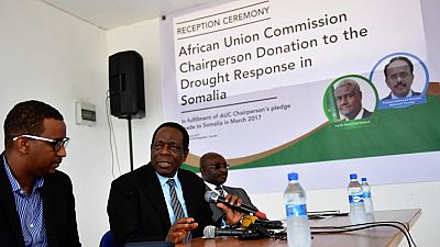 AU's pledge of $100,000 relief items to Somalia in March just got delivered