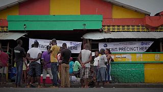Liberia braces for election results, opposition party cries foul