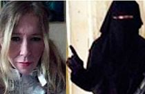 مقتل "ارملة داعش البيضاء" وابنها في غارة جوية