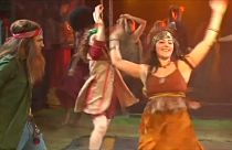 "Hair" revived in London for show's 50th anniversary