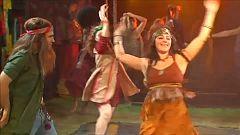 "Hair" revived in London for show's 50th anniversary
