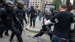 HRW denuncia que la policía hizo uso excesivo de la fuerza en Cataluña