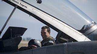 Ο Αλέξης Τσίπρας πέταξε με F-16