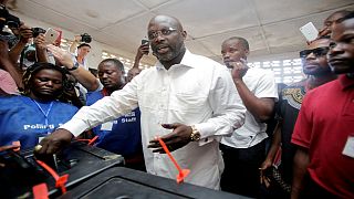 جورج ويا ينتقل الى الدورة الثانية من الانتخابات الرئاسية في ليبيريا