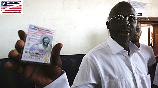 Weah takes lead as less than half of Liberia's election results emerge