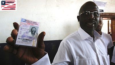 Weah takes lead as less than half of Liberia's election results emerge