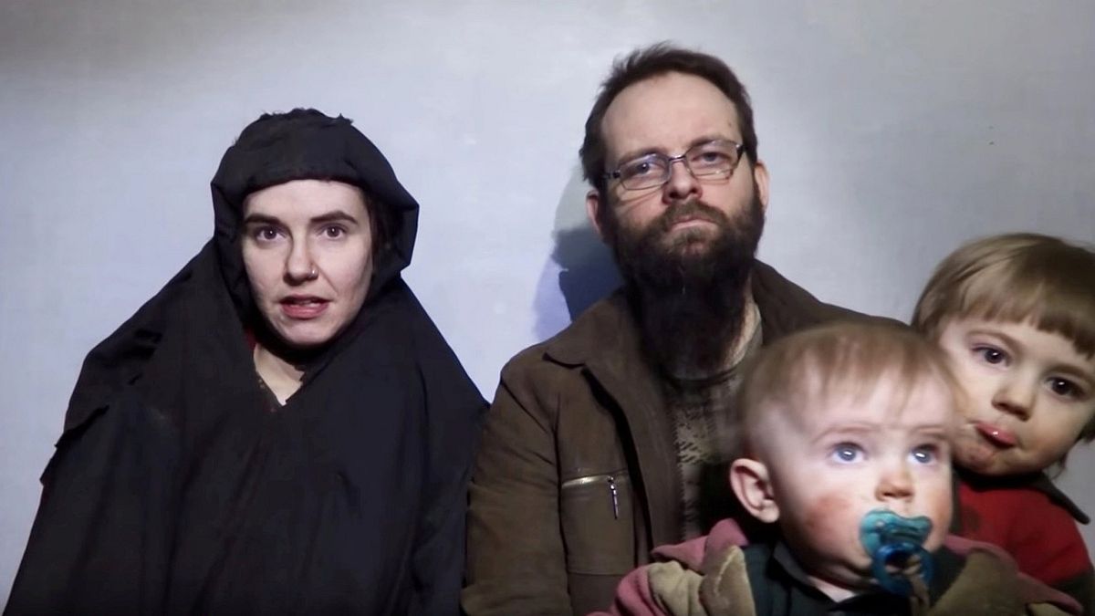 Американская семья спасена из афганского плена