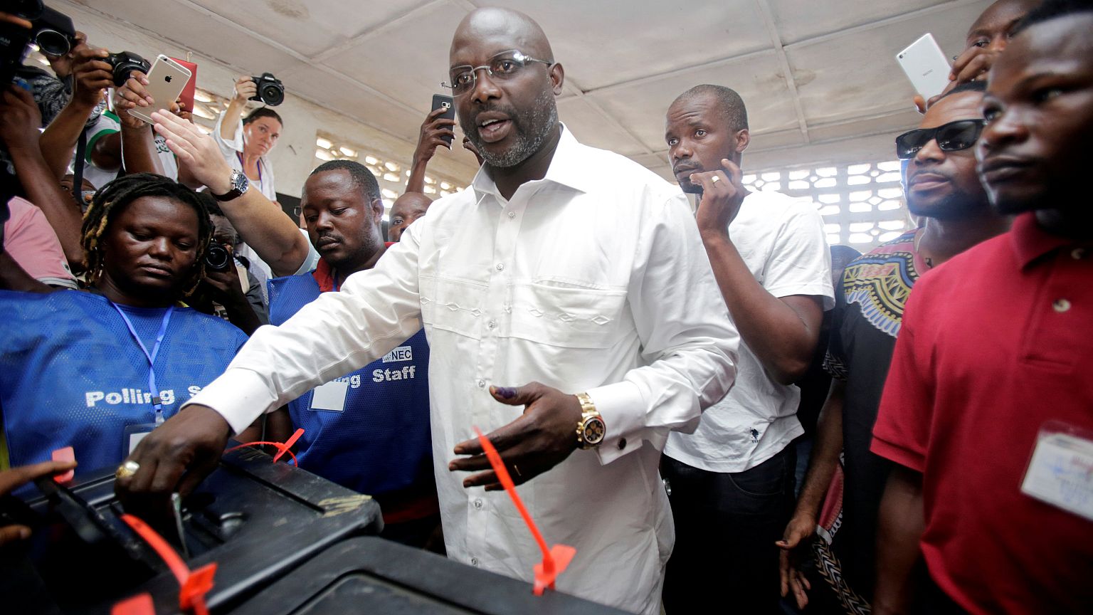 Liberia: Weah verso la presidenza