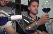 El vino no puede ser azul