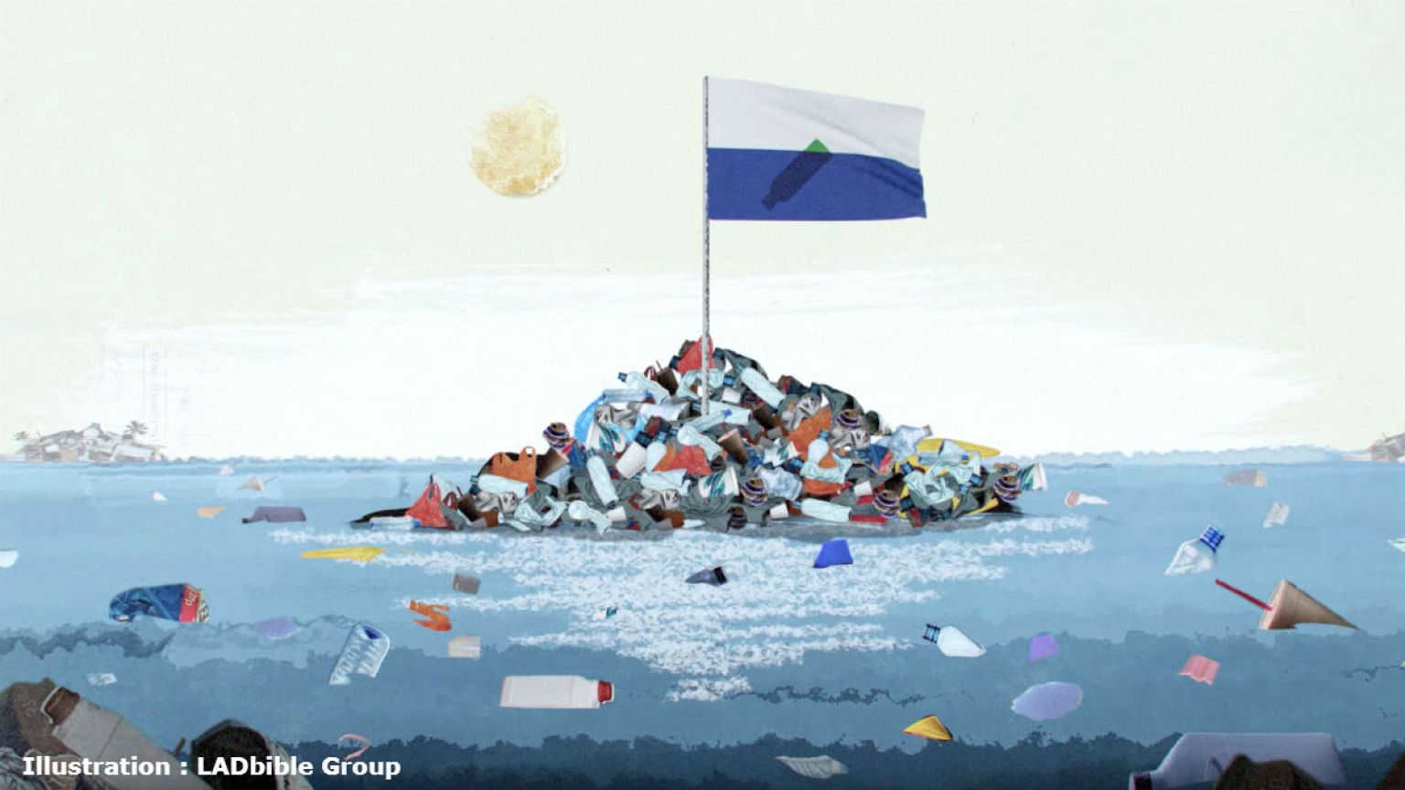 Les Iles Poubelles, bientôt le 194e pays membre de l'ONU ?