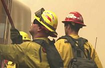 Firefighters continue to battle California wildfires