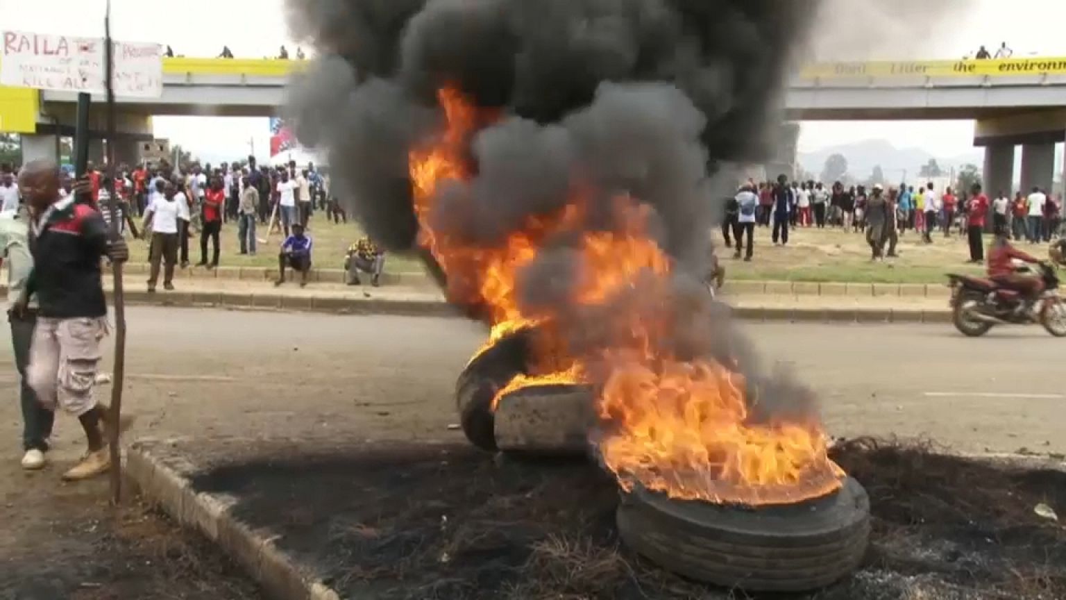 Dos muertos en un nuevo episodio de violencia preelectoral en Kenia