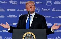 Trump: "I met with the president of the Virgin Islands". He is the president of the US Virgin Islands.