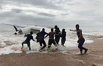 Four die as cargo plane crashes into sea off Abidjan, Ivory Coast