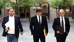 Zwickmühle auf Katalanisch - Puigdemont von zwei Seiten unter Druck
