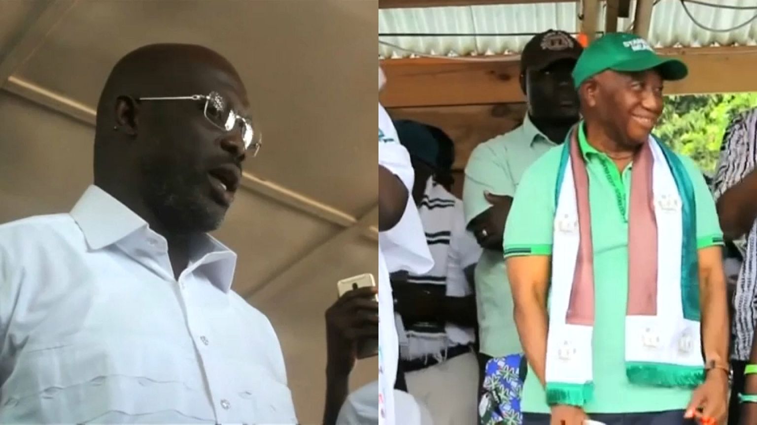 George Weah toma ventaja en las elecciones de Liberia