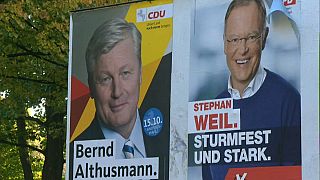 Hochrechnung Niedersachsen: SPD klar vorn