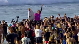 Surf : Gabriel Medina et Carissa Moore triomphent à Hossegor