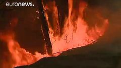 Incêndios de grandes dimensões descontrolados em Portugal
