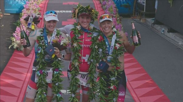 Lange y Ryf ganan el triatlón de Hawái Lange y Ryf ganan el triatlón de Hawái