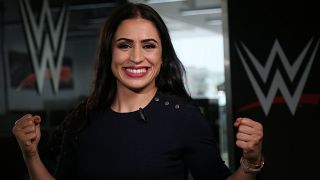 أول امرأة عربية تخوض غمار المصارعة الحرة الترفيهية