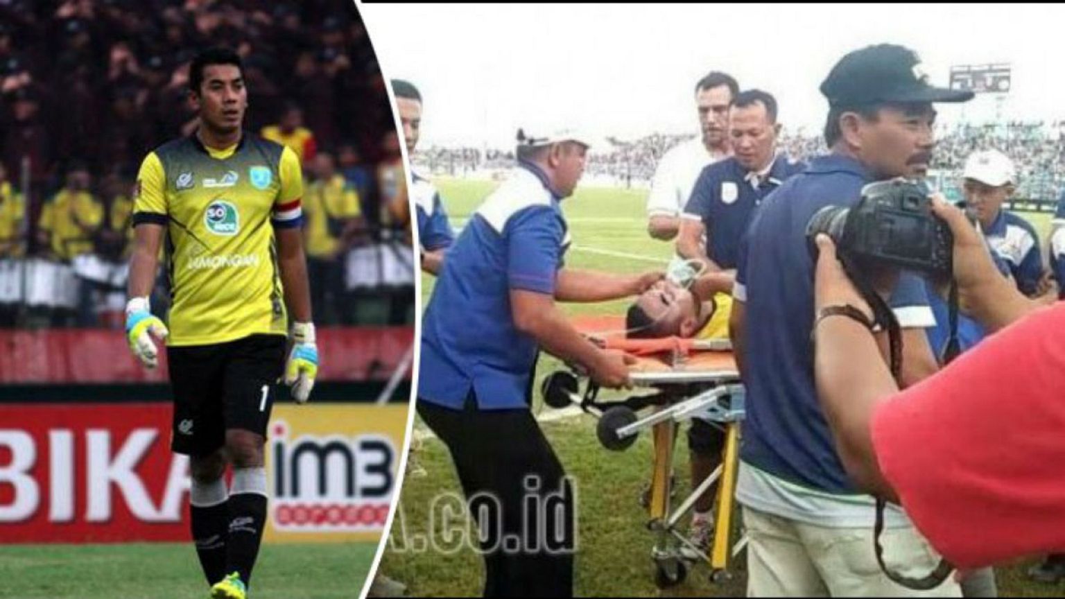 وفاة حارس مرمى أندونيسي داخل أرضية الملعب