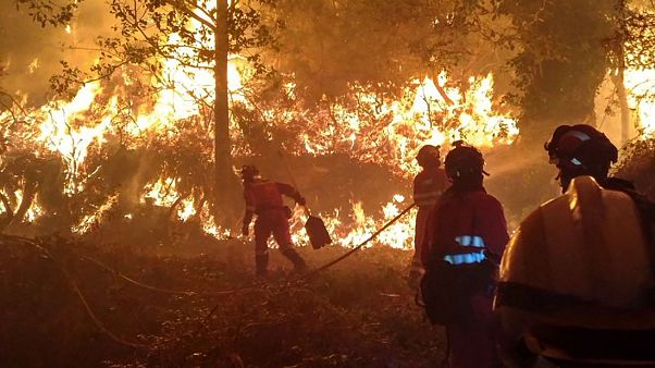 Incendies meurtriers en Espagne et au Portugal Incendies meurtriers en Espagne et au Portugal