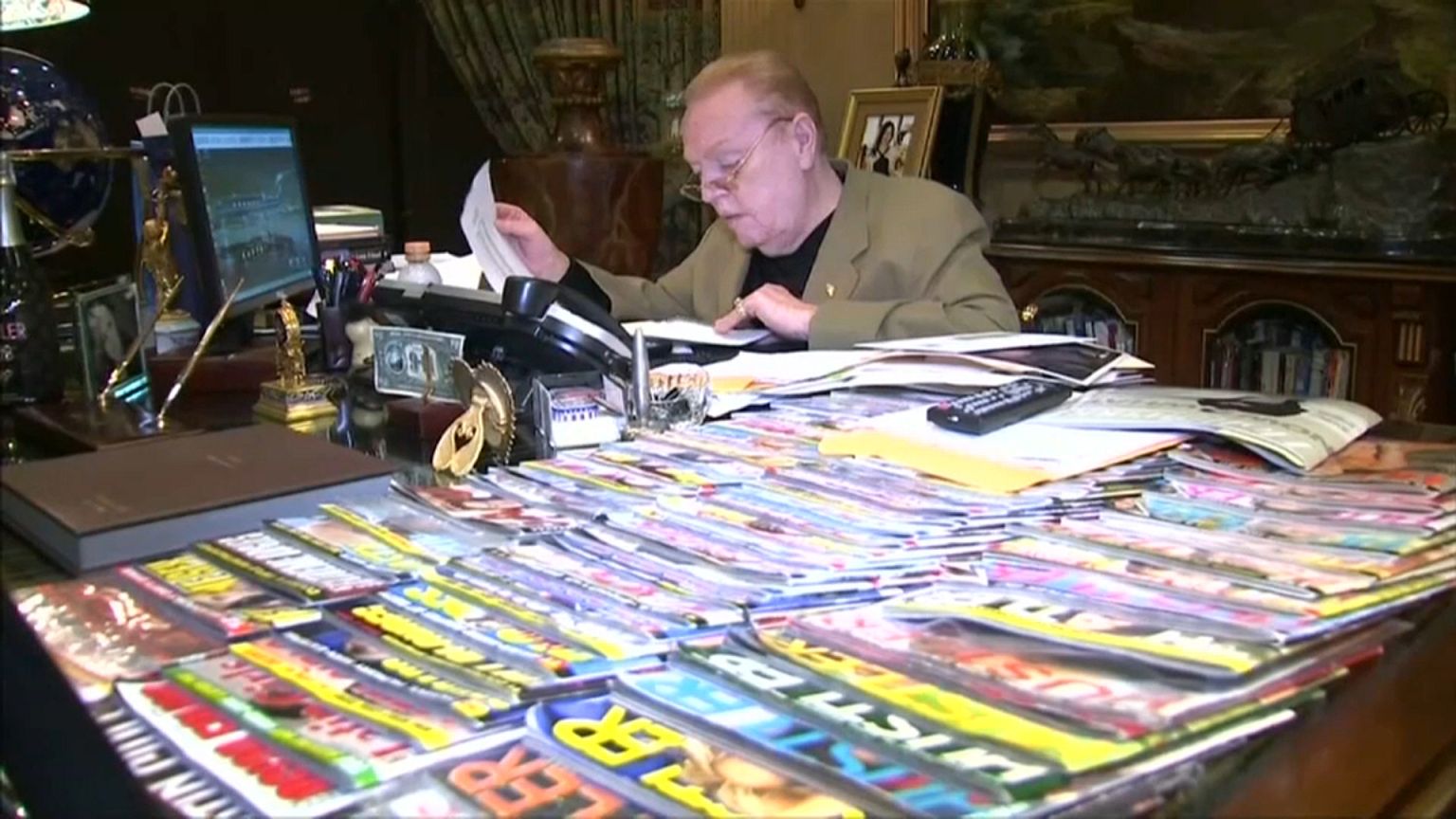 Hustler magazine offers $10m reward for dirt on Donald Trump