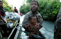 ثمانية أشخاص لقوا مصرعهم إثر غرق قارب للروهينغا قبالة بنغلاديش