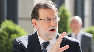 Mariano Rajoy visita Galicia "para vencer al fuego y atender a la población"