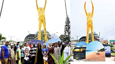 Fela Kuti statue unveiled in Lagos to honour the Nigerian music legend
