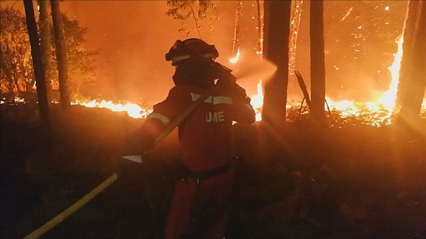 Galiza sofre debaixo de fogo Galiza sofre debaixo de fogo
