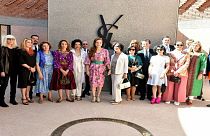 الأميرة لالة سلمى تخطف الأنظار في حفل افتتاح متحف سان لوران بمراكش