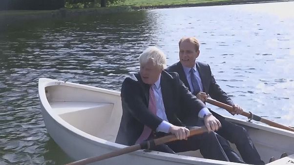 De barco no lago, antes do Brexit De barco no lago, antes do Brexit