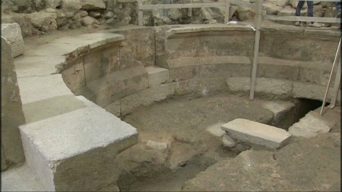 Descoberto teatro romano em Jerusalém