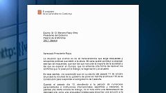 El gobierno emplaza a Puigdemont a negociar en el Congreso