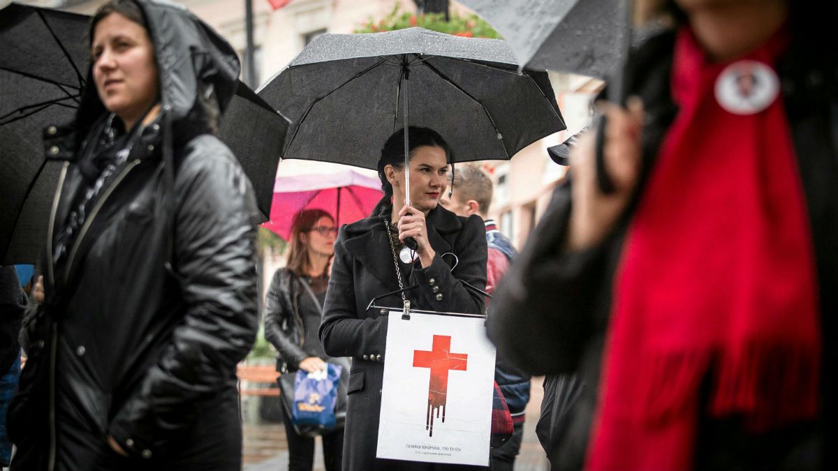 Poland and abortion a year on from mass street protests