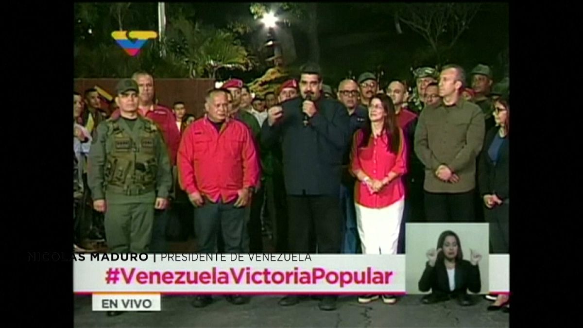 La oposición califica de "fraude eñectoral" el triunfo de Maduro