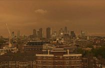 Ophelia brings mellow yellow tinge to London sky