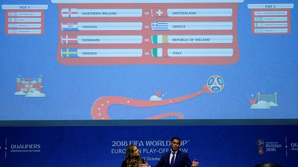 WM-Playoffs: Schweiz trifft auf Nordirland, Schweden gegen Italien WM-Playoffs: Schweiz trifft auf Nordirland, Schweden gegen Italien