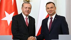 Erdoğan Polonya'dan AB'ye seslendi: Minderden kaçmayacağız
