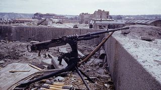 Image: Abandoned Gun On A Roof