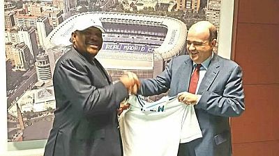 Nigerian State partners Real Madrid; Governor meets Ronaldo, Ramos