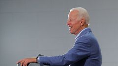 Image: Democratic 2020 U.S. presidential candidate Biden speaks in Concord