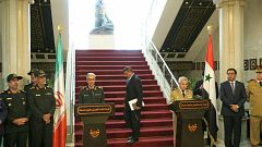 رییس ستاد کل نیروهای مسلح ایران از سوریه به اسرائیل حمله کرد